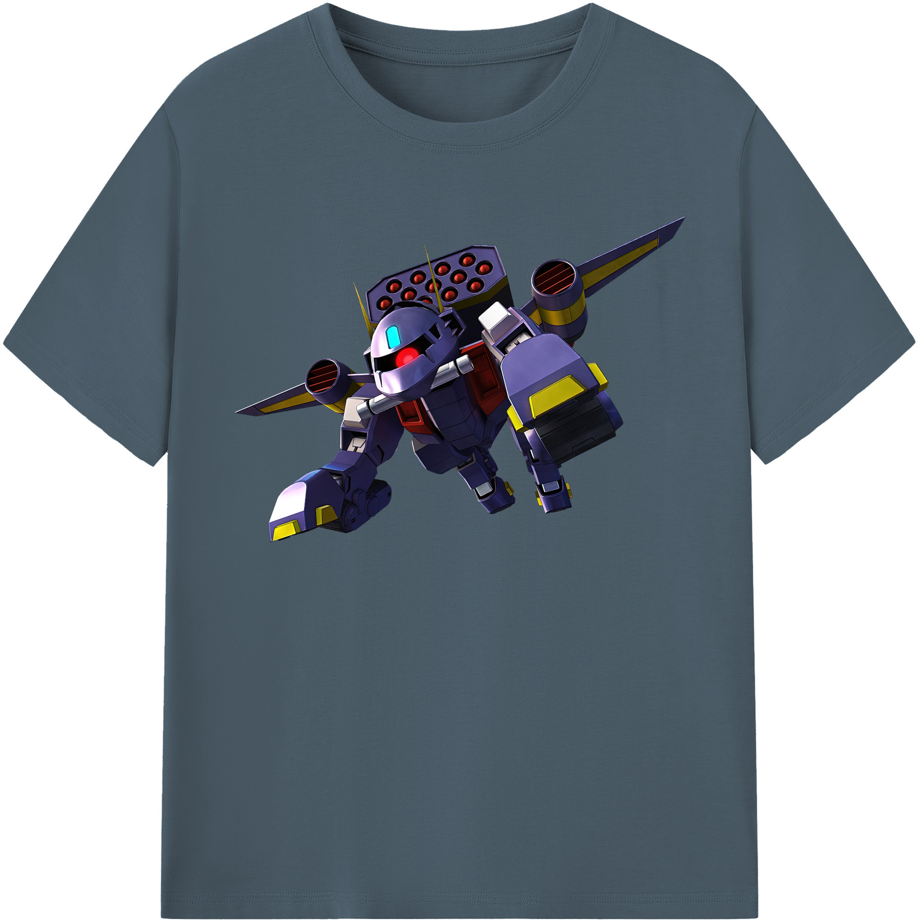 （画像用） 機動戦士ガンダム Mobile Suit Gundam 綿100％半袖Tシャツ（フロントプリント）